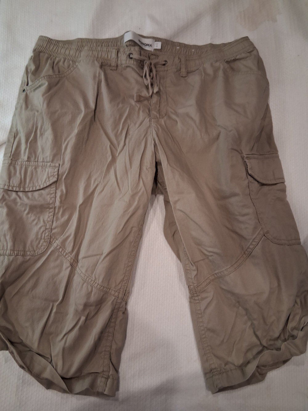 Sonoma Olive Green Cargo Capris